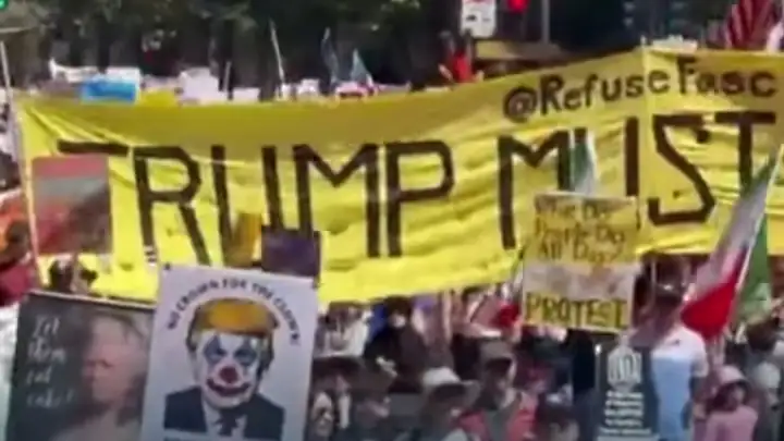 Heboh! Demo No Kings Guncang AS, 8 Juta Warga Turun ke Jalan