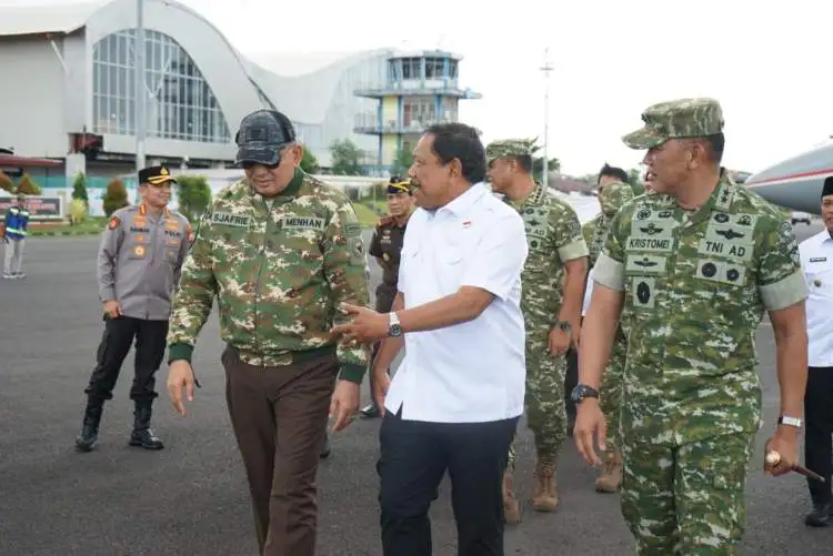 Menhan Sjafrie Sjamsoeddin Bakal Siapkan Lanud & 10 Batalyon di Bengkulu
