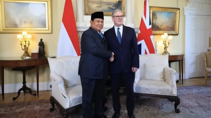 Presiden Prabowo Bertemu PM Inggris, Perkuat Kerja Sama Strategis