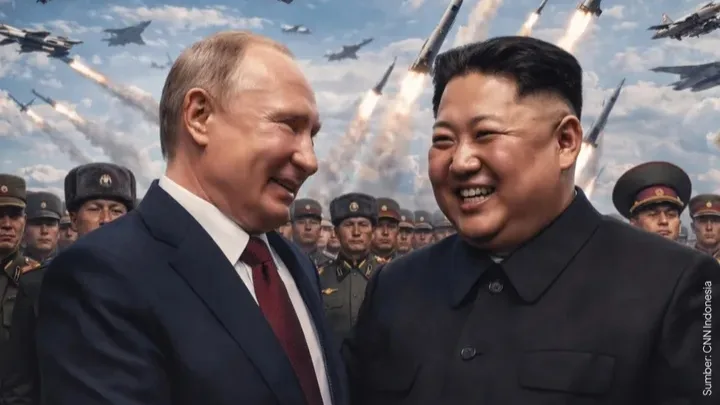 Kim Jong Un Dukung Tanpa Syarat Vladimir Putin, Hubungan Korea Utara–Rusia Makin Mesra