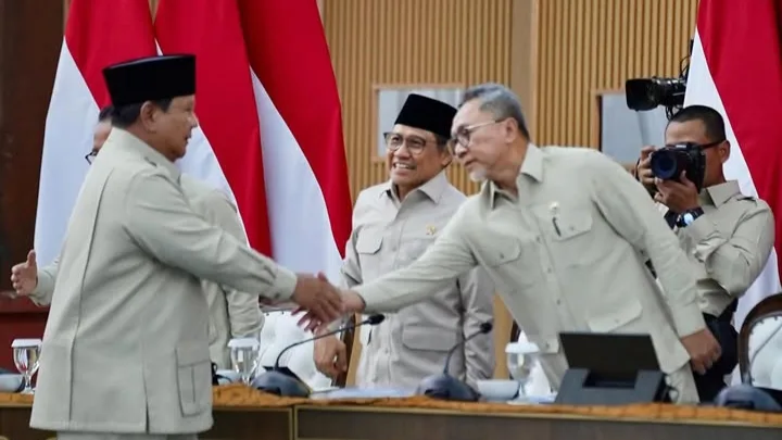 Menko Pangan Zulkifli Hasan Mengikuti Retreat Kabinet Merah Putih di Hambalang Selasa (6/1/2026)
