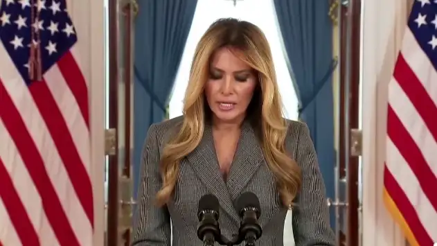 Isu Epstein Meledak, Melania Trump: Stop Kaitkan Saya dengan Epstein