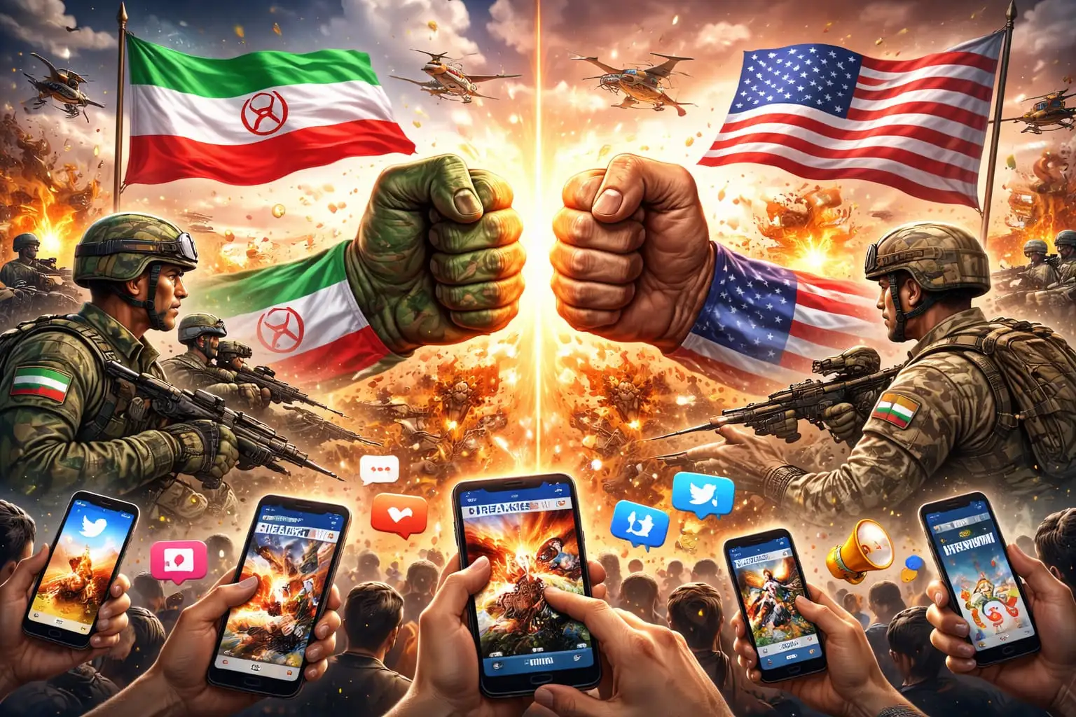 Media Sosial Jadi Senjata Baru, Pakar Soroti Perang Narasi Iran vs AS