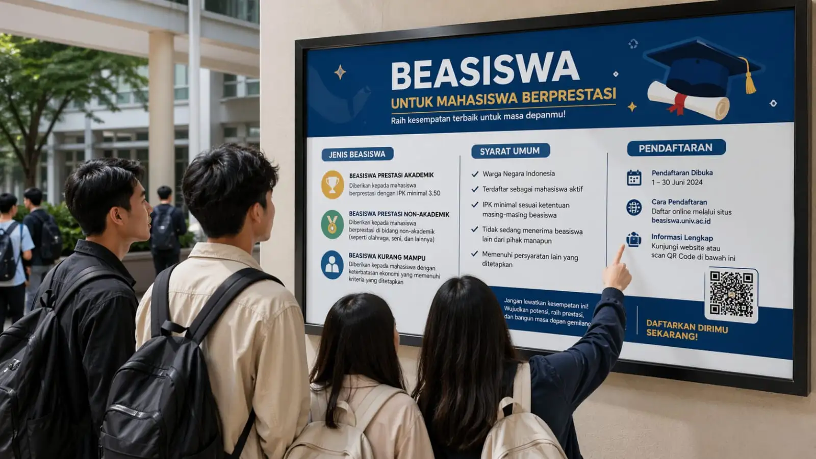 Banyak Dibuka! Ini Beasiswa Mahasiswa April–Mei 2026 yang Wajib Diketahui