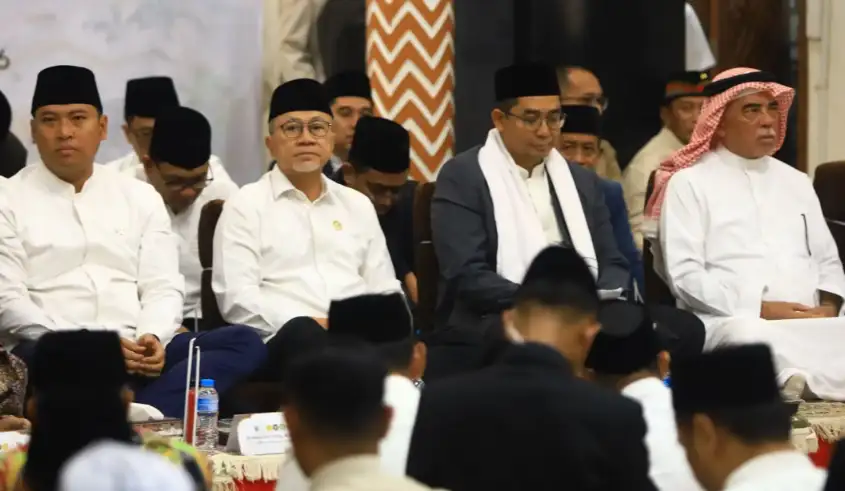 Zulkifli Hasan Hadiri Buka Puasa Bersama di Tazakka, 1.750 Paket Sembako Disalurkan